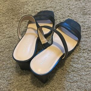 Kelly and Katie Black Heels (Size 9, 2”)